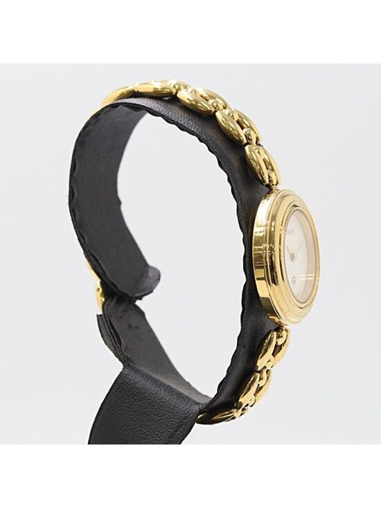 Gucci Change Bezel 11 12 Quartz White Dial Watch